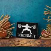 Beendag - Legendarisch - Squat - Gym Inspirerend Fotoplaat (Zijkant)