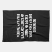 Beendag - Mijn kraakpand is dieper dan liefde - Gr Theedoek (Horizontaal)