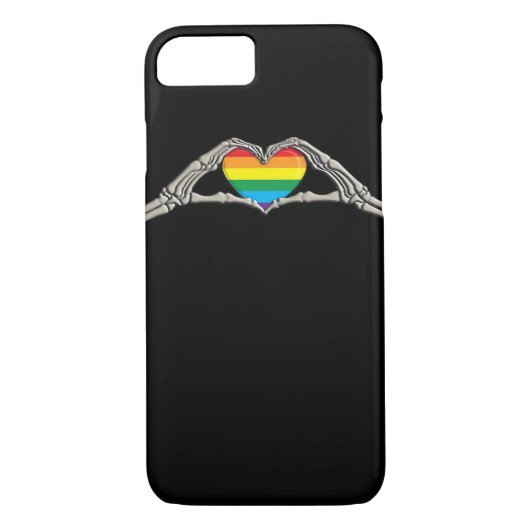 Beenderen handen hart actief Case-Mate iPhone case (Achterkant)