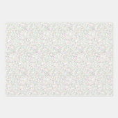 Beendkoeken, confetti patroonpapier inpakpapier vel (Voorkant 2)