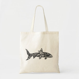 Beendvis albula tribale kunst tote bag