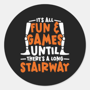 Beenprothetisch Ronde Sticker