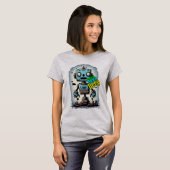 Beep Beep Robot Classic T-shirt (Voorkant volledig)