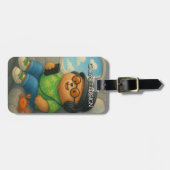 Beer 02 Kinderen Bagagelabel (Voorkant horizontaal)