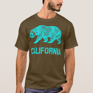 Beer 1 van de vlag van Californië T-shirt