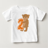 Beer 2e verjaardag T shirten en geschenken (Voorkant)