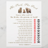 Beer Adventure Mountains zei hij, zei ze Flyer (Voorkant)