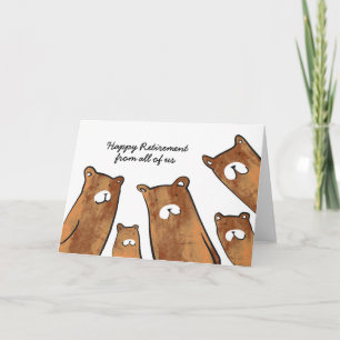 Beer-afboekingskaart Kaart