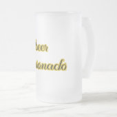 Beer Aficionado Cool Matglas Bierpul (Voorkant rechts)