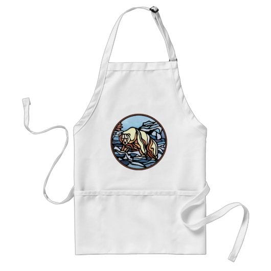 Beer Art BB-Q Apron Native Wildlife Art Apron Standaard Schort (Voorkant)