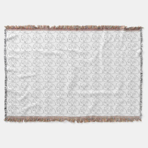 Beer Art Blanket Moeder & Beer Throw Blanket Deken