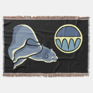 Beer Art Blanket Native Polar Beer Throw Blanket Deken