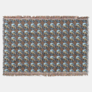 Beer Art Blanket Native Polar Beer Throw Blanket Deken