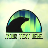 Beer Art Decal Custom Tribal Beer Art Window Cling (Vel 3)