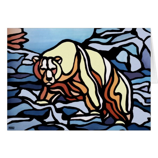 Beer Art Kaarten Blank Beer Kaart  aangepast (Voorkant Horizontaal)