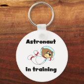 Beer Astronaut in Training Tshirts and Gifts Sleutelhanger (Voorkant)