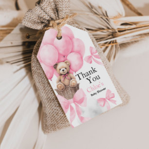 Beer Baby shower Cadeaulabel