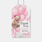 Beer Baby shower Cadeaulabel (Voorkant)