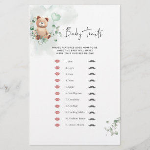 Beer Baby shower Game - Baby
