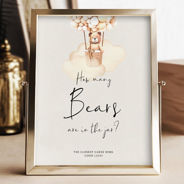 Beer Baby shower Game Hoeveel Beren (Creator heeft geüpload)