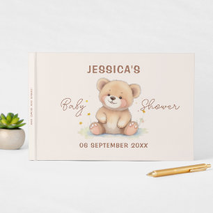 Beer Baby shower Gastenboek Gastenboek tekenen