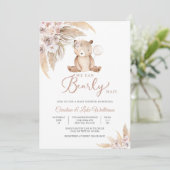 Beer Baby Shower Uitnodiging (Staand voorkant)