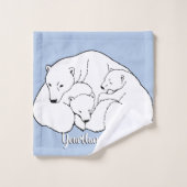 Beer Badhanddoek Set Custom Beer Cubs Handdoeken (Wasdoekje)