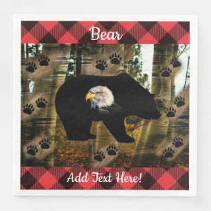 Beer Bald Eagle Servet
