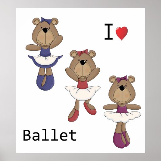 Beer Ballet Poster (Voorkant)