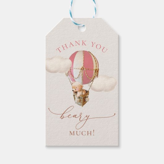 Beer ballon Baby shower CadeauLabels (Voorkant)