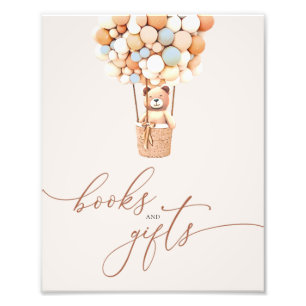 Beer-ballonboeken en cadeaubonborden voor Baby sho Foto Afdruk
