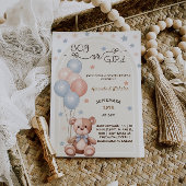 Beer Ballonnen Gender Reveal Kaart