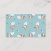 Beer ballonnen Modern Hoe groot is mama's buik spe Informatiekaartje (Achterkant)