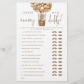 Beer ballonnen Moderne Gender Neutra Shower Game (Voorkant)