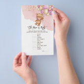 Beer ballonnen raden de juiste prijs flyer (Hand)