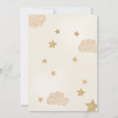 Beer-ballonnen vroeg wachten Baby shower Kaart (Achterkant)