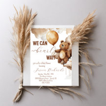 Beer-ballonnen vroeg wachten Baby shower