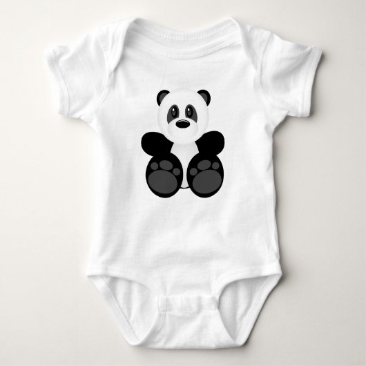 Beer Bamboo Panda Romper (Voorkant)