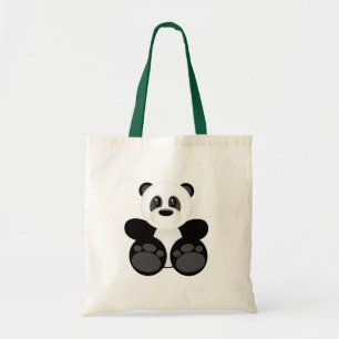 Beer Bamboo Panda Tote Bag