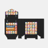 BEER Bar Pop Art CUSTOM NAME geschenkdoos Bedankdoosjes (Uitgevouwen)