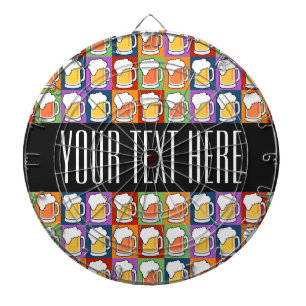 BEER Bar Pop Art dartbord