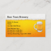 Beer Bar Visitekaartjes (Voorkant)