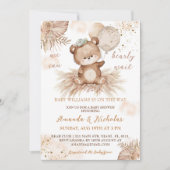 Beer Barly Wait Baby shower Kaart (Voorkant)