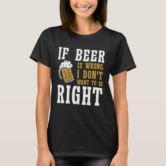 Beer Beer Brewer Brewery Drinker Beer Drinking T-shirt (Voorkant)