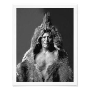 Beer Belly - An Arikara Medicine Man Foto Afdruk