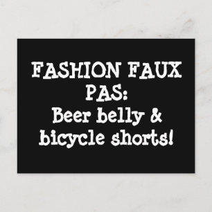 Beer Belly Briefkaart