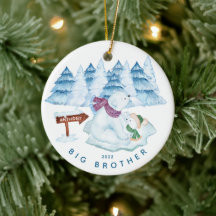 Beer Big Brother kerstversiering