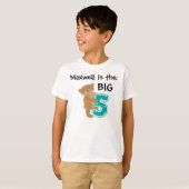 Beer Big FiveAanpasbaar Verjaardag T-shirt (Voorkant volledig)