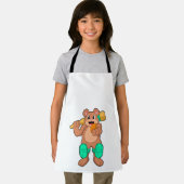 Beer bij Cricket met cricket bat Schort (Insitu)