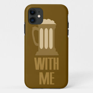 Beer bij me iPhone case